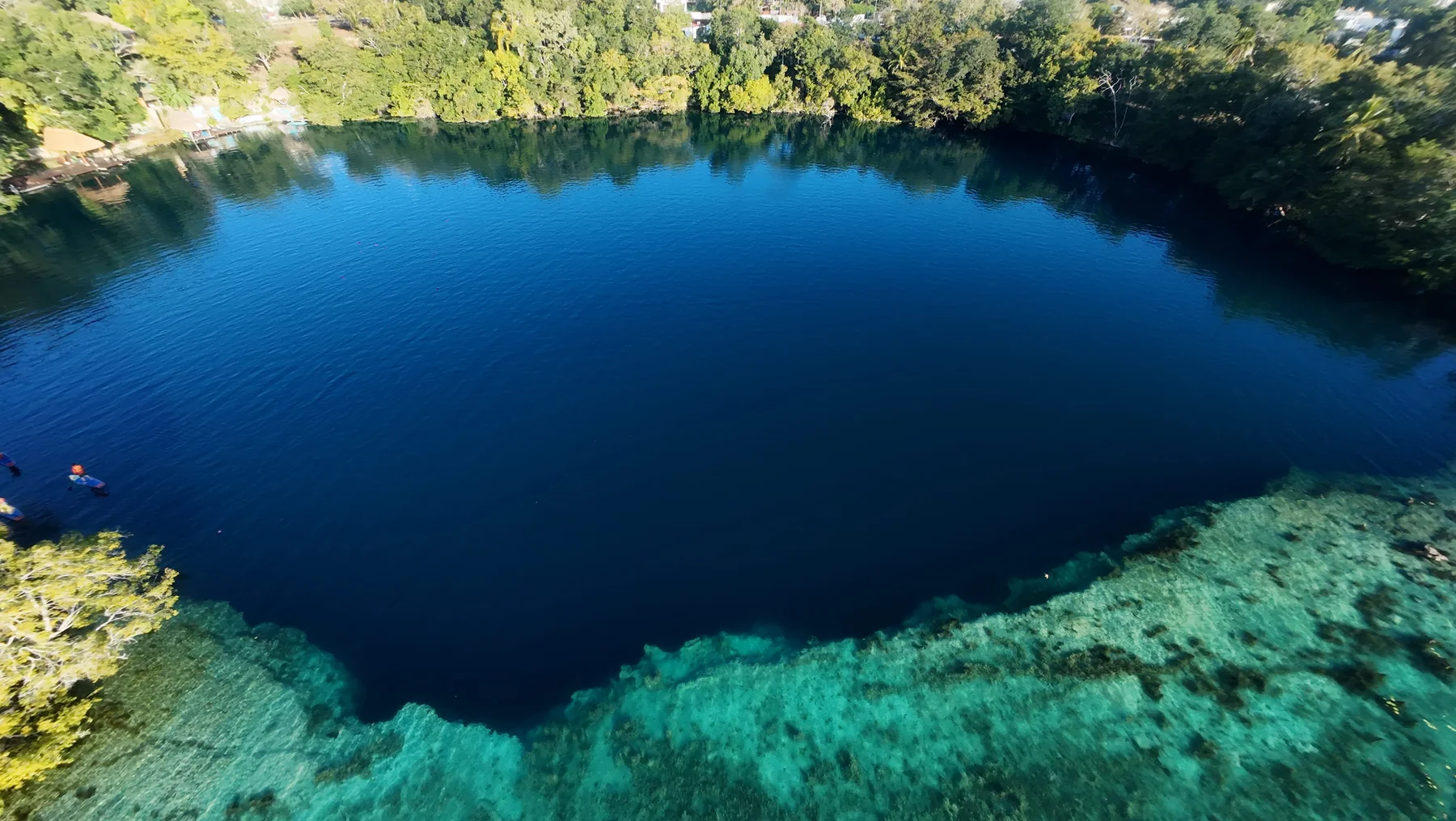 black cenote bacalar