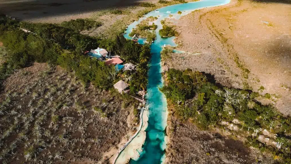 the rapids Bacalar