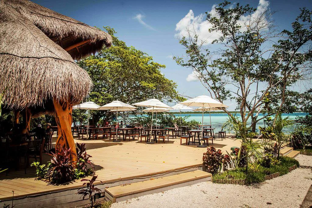 the little beach Bacalar