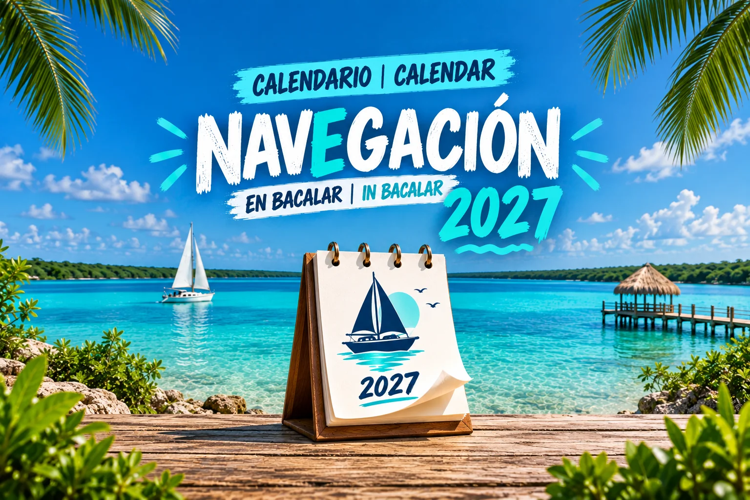 Bacalar Navigation Calendar 2027